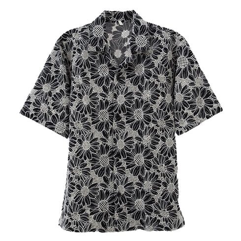 Sunflower Cayo SS Shirt Black 1165 Degli Uberti